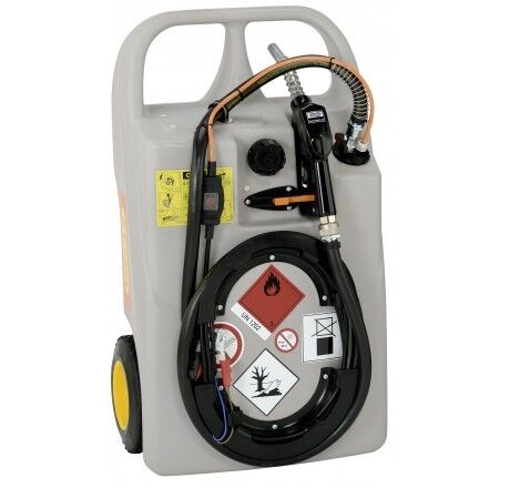 CEMO Fahrbarer Dieseltrolley 60 Liter mit Elektropumpe - 11133