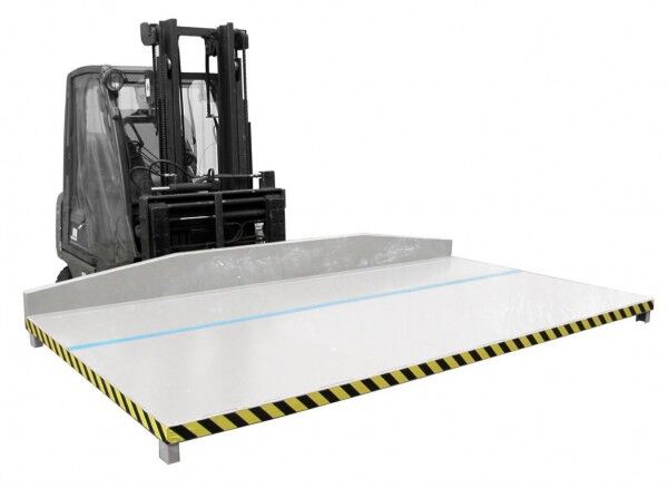 BAUER Restgitter-Palette RGP-3 / Transport-Palette für Stapler verzinkt