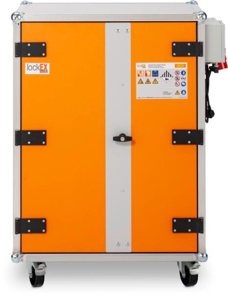 CEMO Akku-Ladeschrank Premium 8/10 auf Rollen 400V