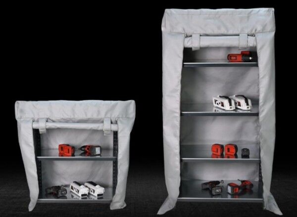 VLITEX Batterieschutz Schwerlast-Laderegal