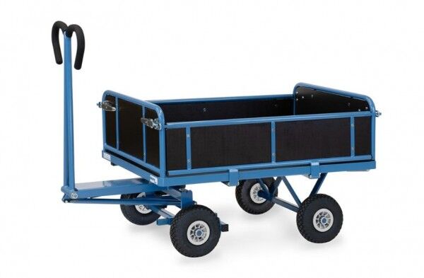 Fetra Handpritschenwagen mit Bordwänden 6453L