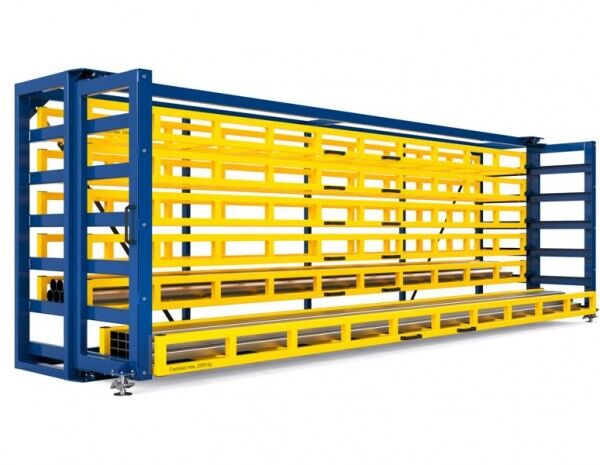 Kassetten-Schubfachregal Typ RKS-M 600/6