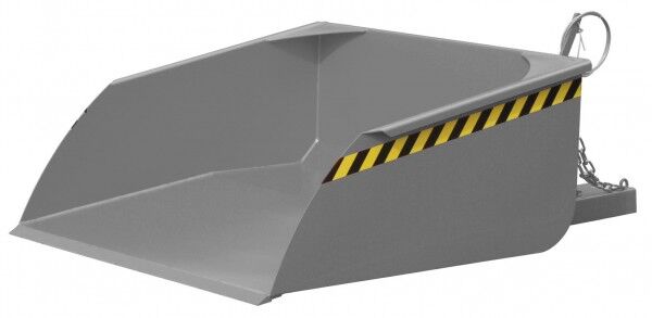 BAUER Schaufel Typ BSI-75 (mechanisch) für Stapler / Gabelzinken mausgrau RAL 7005