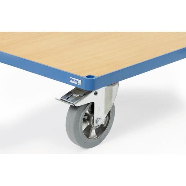 fetra Räder mit Elastic-Bereifung blaugrau (Mehrpreis)