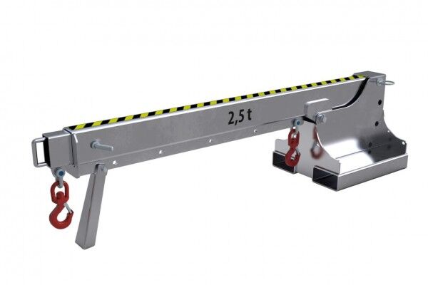 BAUER Teleskoplader KTH-2,5 / Kranarm für Stapler verzinkt