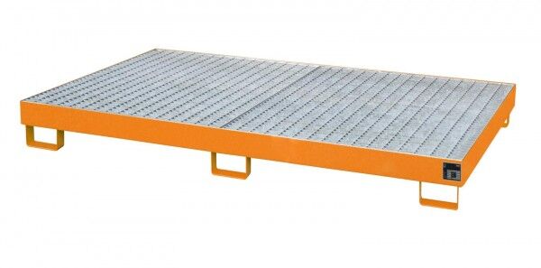 Regalwanne Typ RW-GR-2200-1 - Für Palettenregale (Feldbreite 2200 mm)