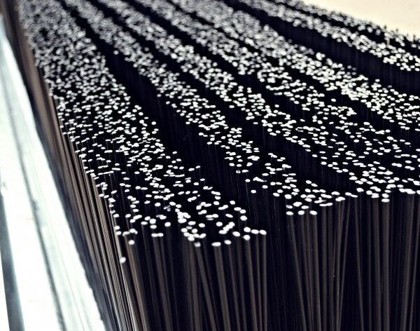 Ersatzborsten Komplettsatz schwarz für Staplerbesen KehrMuli