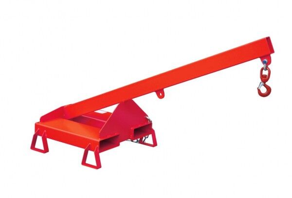 BAUER Gabelstapler Lastarm LA-25-1,0 / Kranarm feuerrot RAL 3000