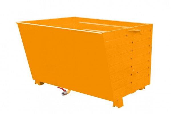 Späne-Stapelkipper Typ BSL-150 mit Lochblecheinsatz