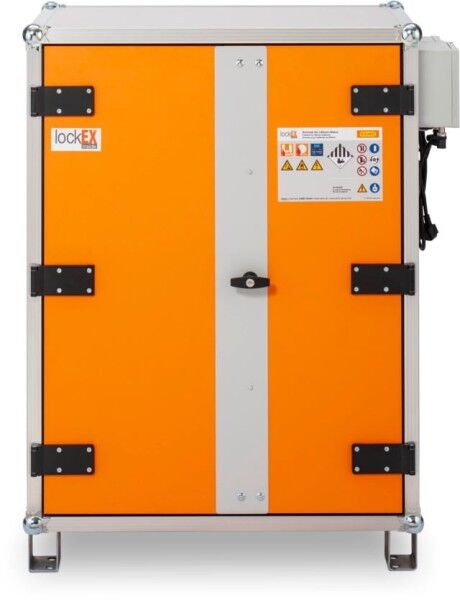 CEMO Akku-Ladeschrank Premium 8/10 mit Füßen 230V