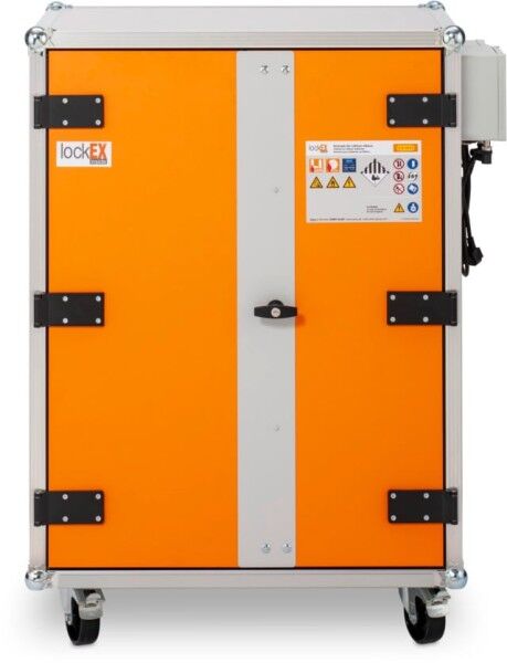 CEMO Akku-Ladeschrank Premium 8/10 auf Rollen 230V