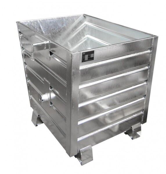 BAUER Stapelkipper Typ BSK-55 / Abfallbehälter verzinkt