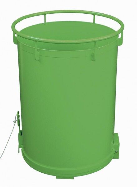 BAUER Stapler - Rundbehälter RB-450 resedagrün RAL 6011