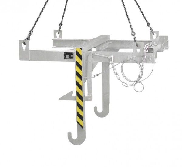 BAUER Kipptraverse BBT für Baustoff-Behälter BBP-100 verzinkt