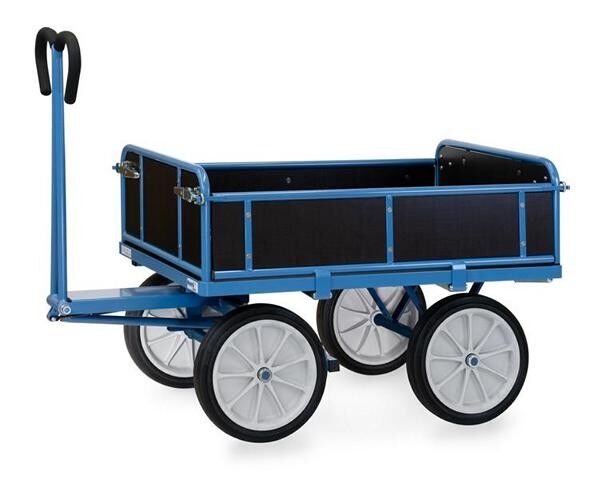 Fetra Handpritschenwagen mit Bordwänden 6453V