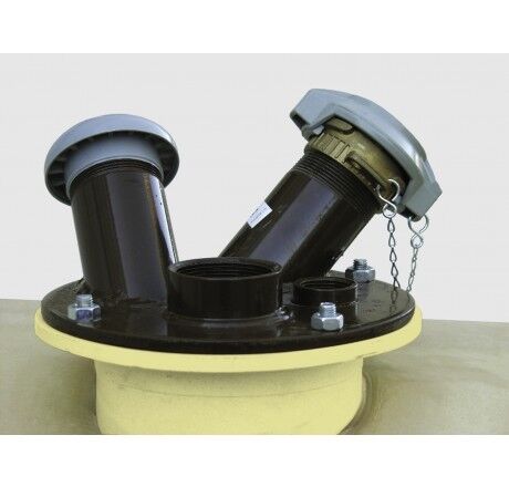 Domdeckel aus Stahl für GT-Tank und DWT-Tank