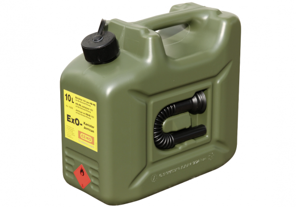 Cemo Benzin-Kanister Ex0 10-Liter mit Ex-Schutz-Füllung - 10268