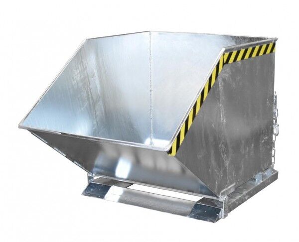 BAUER Späne-Kippmulde Typ SKK-1000 für Stapler verzinkt