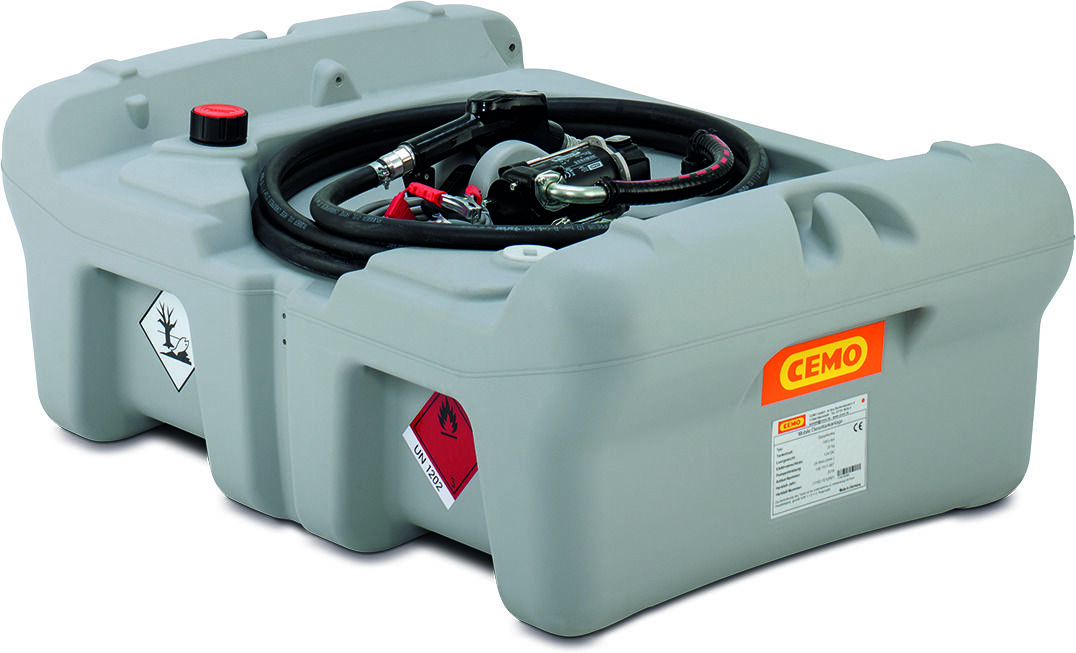 Cemo Diesel-Tankanlage DT-Mobil Easy 200-Liter mit Handpumpe und Zapfventil