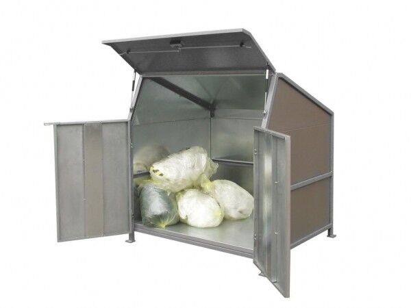 Umhausung für Müllbehälter (MGB 1100) Typ SECOMAT S-1100-WTB