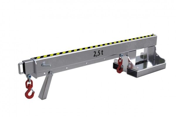 BAUER Teleskoplader KT-2,5 / Gabelstapler-Kranarm verzinkt