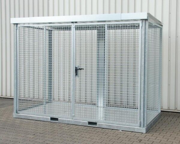 Gasflaschen-Depot GFC-E-T-M-4 (kpl. montiert)