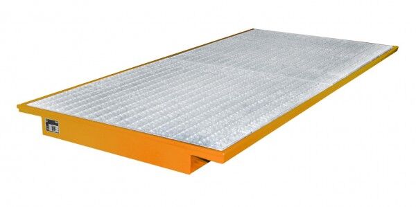 Einhängewanne Typ EHW-2700 - Für Palettenregale (Feldbreite 2700 mm)