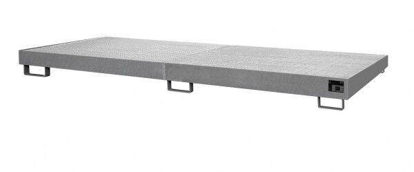 BAUER Regalwanne Typ RW-GR-3300-1 - Für Palettenregale (Feldbreite 3300 mm) verzinkt
