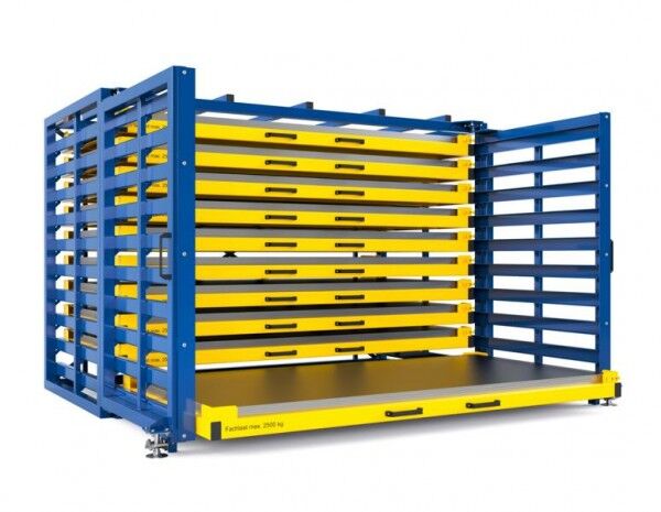 Schwerlast Schubfachregal Typ RBR-G 40/10