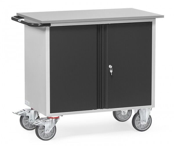 fetra Werkstattwagen mit Arbeitsplatte 2456/7016 - GREY EDITION