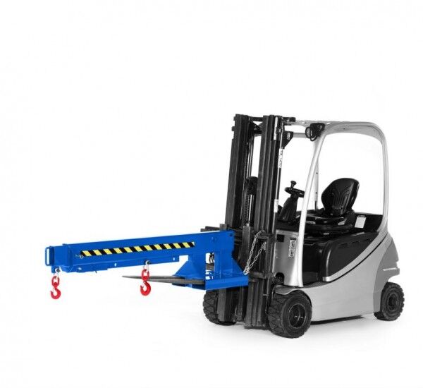 Kranarm / Kranausleger RKA-3,0 für Gabelstapler enzianblau RAL 5010