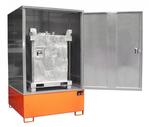 Gefahrstoff-Schrank GS-4 für 1 x 1000-l-IBC