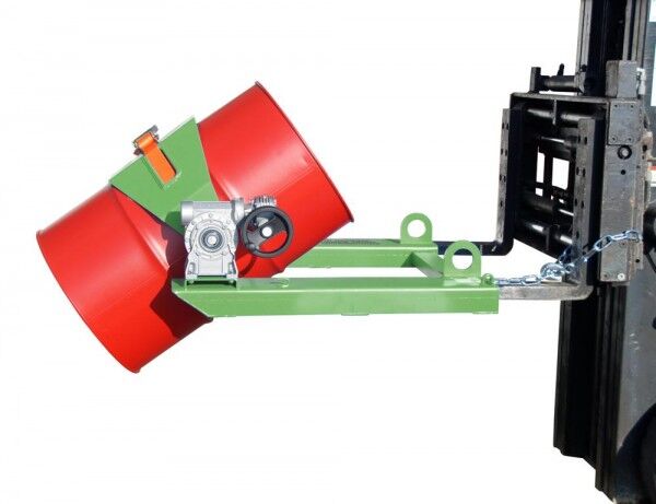 BAUER Fasskipper FLEX-HK für Stapler und Kran resedagrün RAL 6011