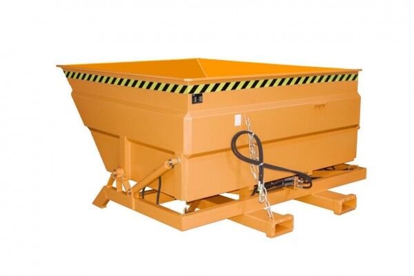 Gabelstapler Großraumkipper BKC-200 Inhalt: 2,00 cbm Tragfähigkeit: 2500 kg Farbe gelborange RAL 2000