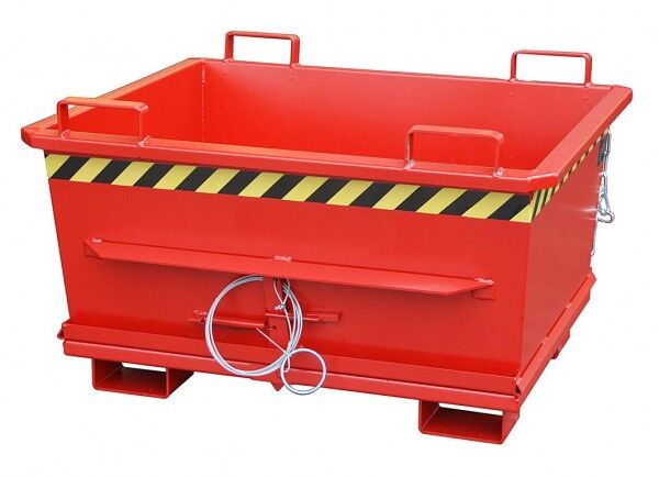 BAUER Stapler - Klappbodenbehälter BKB-500 feuerrot RAL 3000