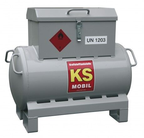 Cemo KS-Mobil 300-Liter mit Handpumpe 25 l/min / Mobile Tankanlage