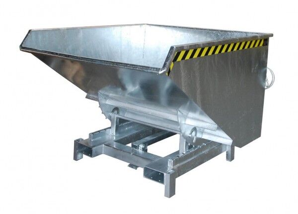 Stapler - Schwerlastkipper SK-1700 Inhalt: 1,70 cbm Tragfähigkeit: 4000 kg Farbe verzinkt
