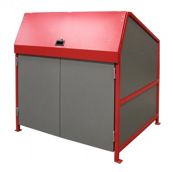 Umhausung für Müllbehälter (MGB 1100) Typ SECOMAT S-1100-WT