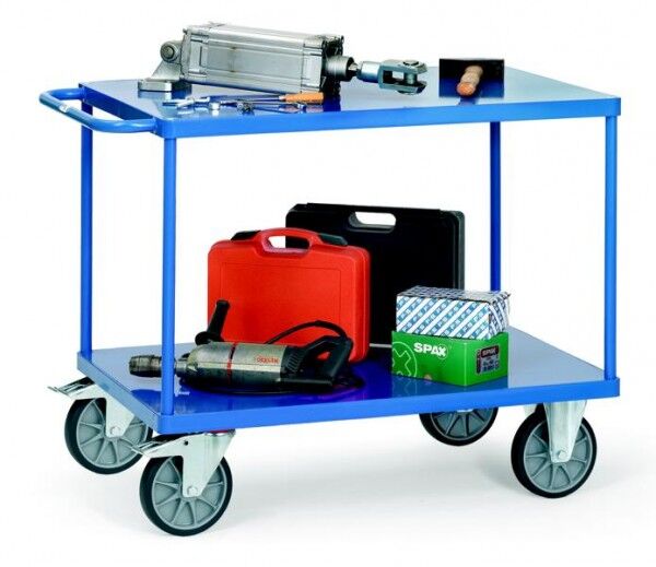 Fetra Tischwagen mit Stahlblechplattformen 2402B
