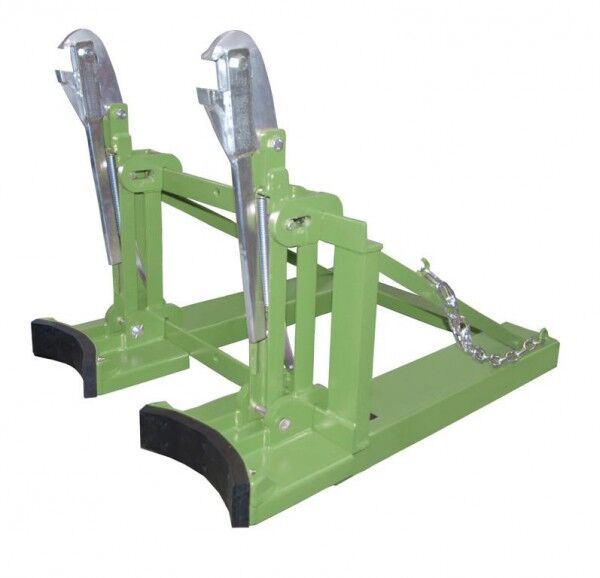 BAUER Stapler-Fasslifter Typ RS-60-II für 60-L-Stahl-Spundfässer resedagrün RAL 6011