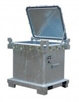 Bergungsgrossverpackung Typ SAG-800 für internationalen Transport / Bergebox Bergungsgrossverpackung Typ SAG-800 für internationalen Transport / Bergebox