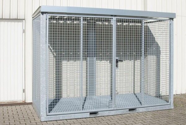 Gasflaschen-Depot GFC-E-G-M-4 (kpl. montiert)