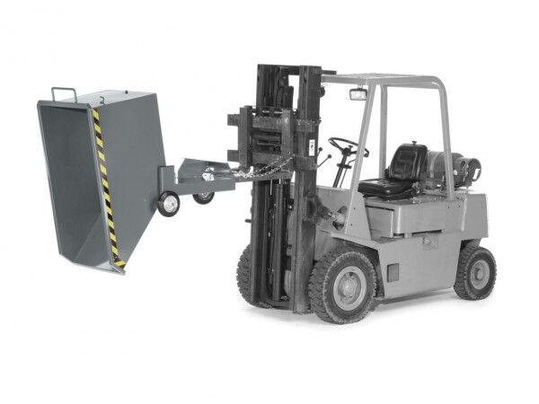 Kastenwagen Typ RKW-100 mit Einfahrtaschen & Rollen mausgrau RAL 7005