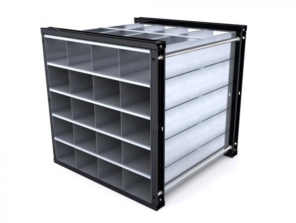 Wabenregal Typ RWR-20/1 für Langmaterial - 20 Fächer - Länge 1000 mm