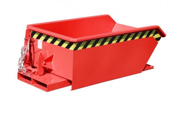 Gabelstapler Kippbehälter MGU-230 Inhalt: 0,23 cbm Tragfähigkeit: 750 kg Farbe gelborange RAL 2000