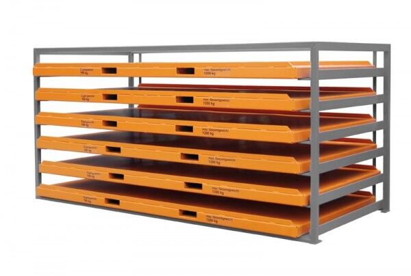 Kassetten-Blechregal KBR-3