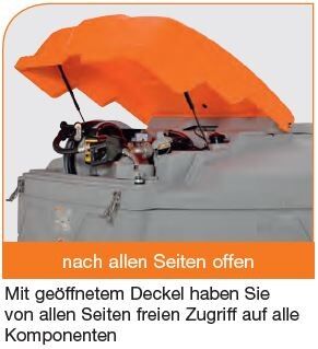 CEMO CUBE Dieseltankanlage 10.000 Liter - Outdoor Premium - 11097