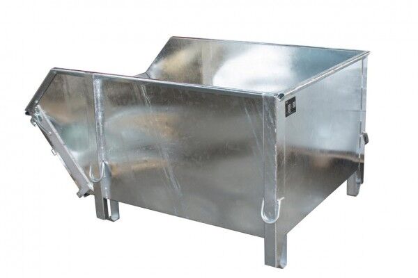 BAUER Baustoff-Behälter BBK-100 für Stapler und Kräne verzinkt