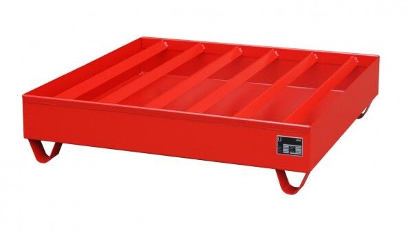BAUER Stahl Profilwanne PW-200-4 feuerrot RAL 3000