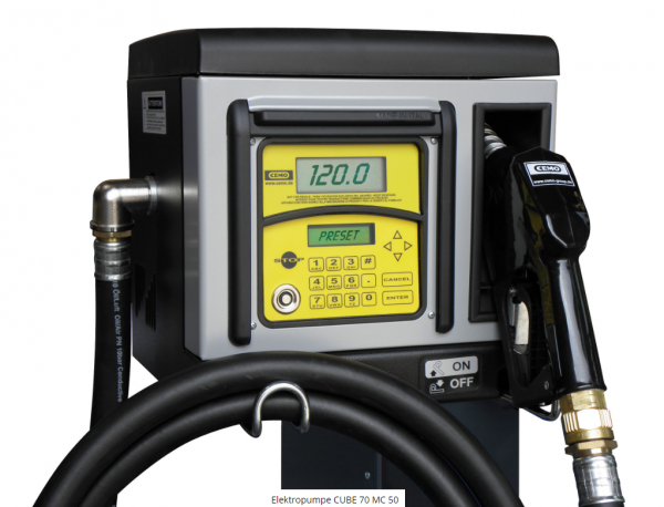 Cemo CUBE-Pumpe 70 MC 50 für Diesel und Biodiesel
